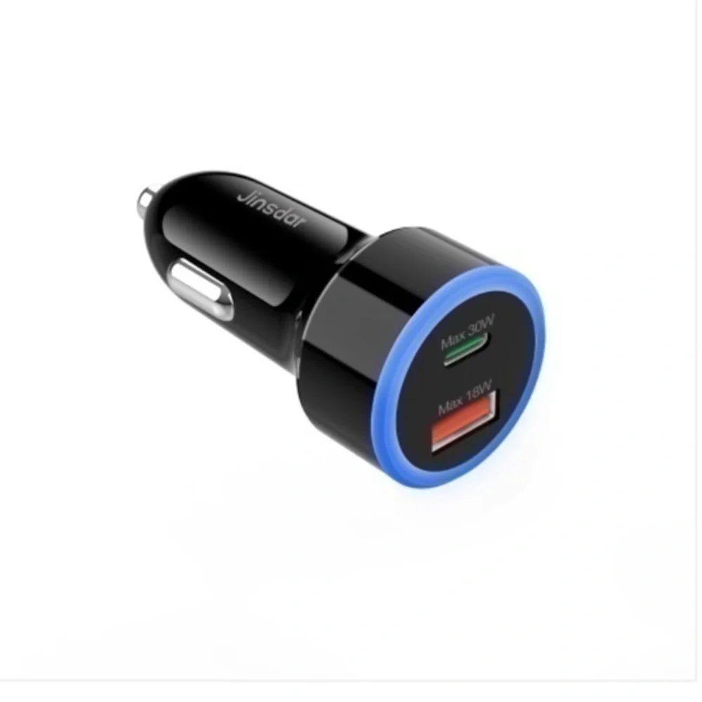 USB C Car Charger Fast Charging (48W Dual Port A & C)